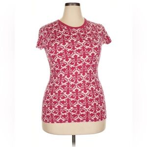 LOL Vintage Y2K Baby Doll Tee Faux Brocade Medium Perfect Condition 2000’s